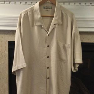 Cream colored Tommy Bahama XXL shirt